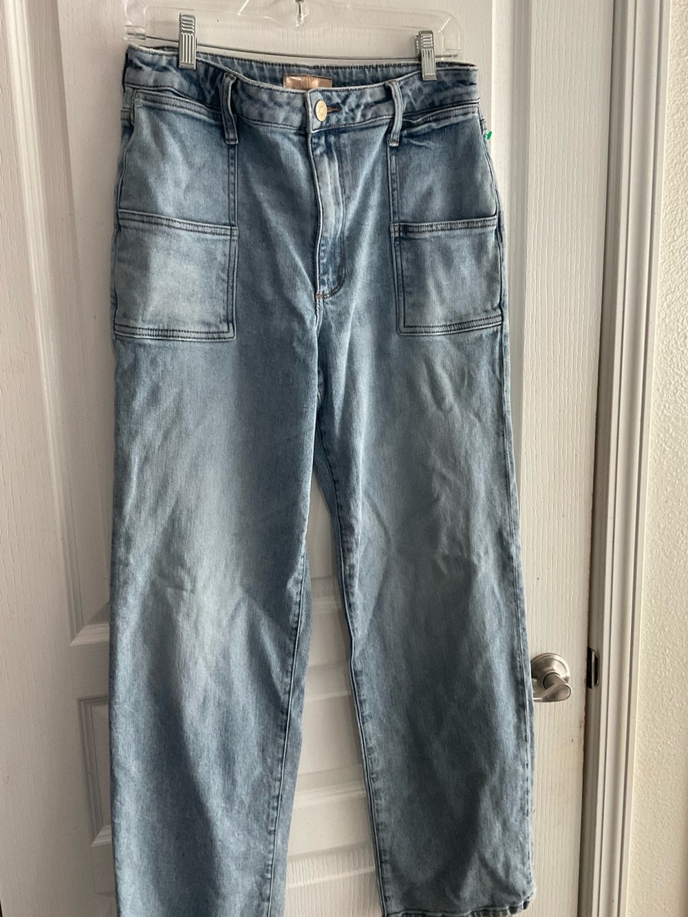KUT from the Kloth Sienna Wide Leg Jeans Light Wash Women’s Size 6 - Picture 2 of 9